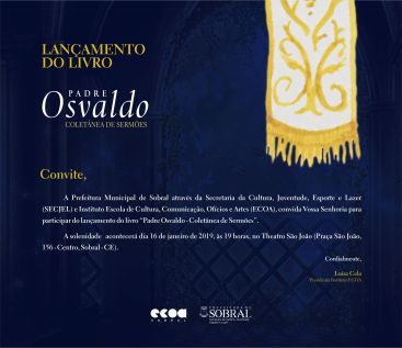convite livro padre osvaldo