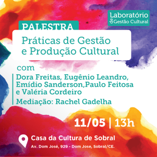 Palestra Práticas de Gestão e Produção Cultural